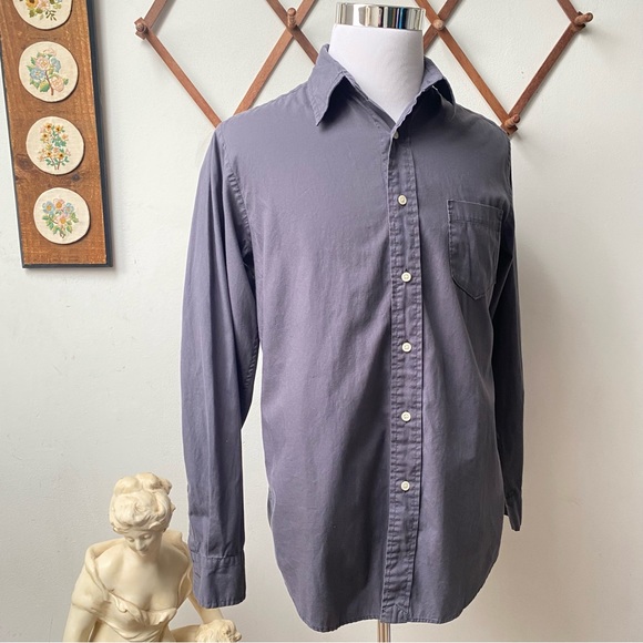 Lucky Brand Bohemian Embroidery Trim Button Up Shirt - Picture 13 of 16